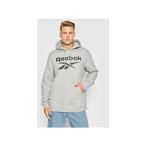 Reebok Jopa Identity Fleece Hoodie GS1609 Siva Regular Fit