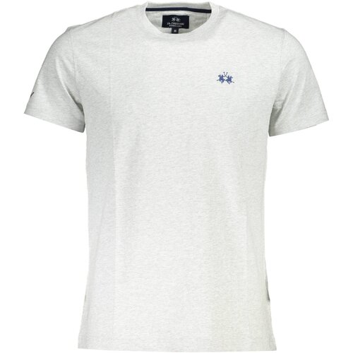 La Martina SHORT SLEEVE T-SHIRT MEN GREY Slike