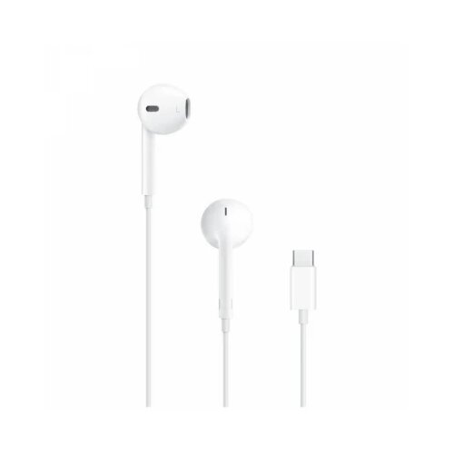 Apple earpods ( type-c ) slu&amp;scaron;alice bela Slike