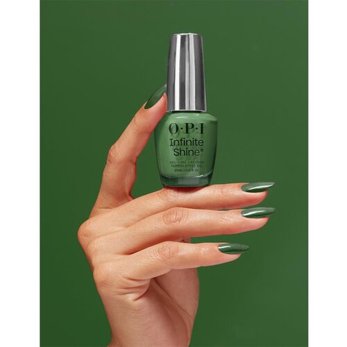 OPI Infinite Shine Silk lak za nokte s gel efektom Happily Evergreen After 15 ml Slike