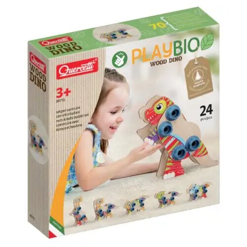 Quercetti Play Bio sastavljanje dinosaura 24 kom Cijene