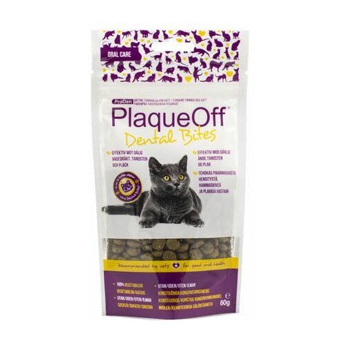 ProDent PlaqueOff dentalne poslastice za mačke 60 g Slike