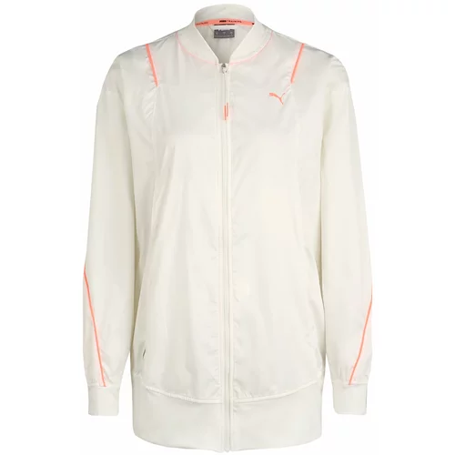 Puma Sportska jakna 'Pearl Woven' koraljna / bijela