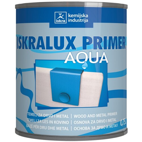 Iskra Univerzalna boja lux primer aqua bijela, 0,75 L Cijene