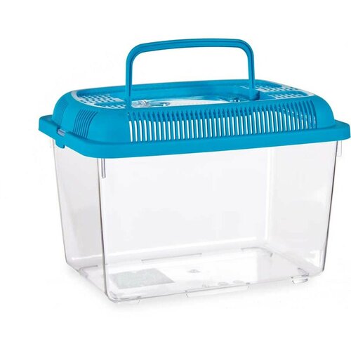  Spremnik za ribu Mascow Plava Plastika 3 L 17 x 16 x 24 cm S ručkom Srednji (12 kom.) Slike