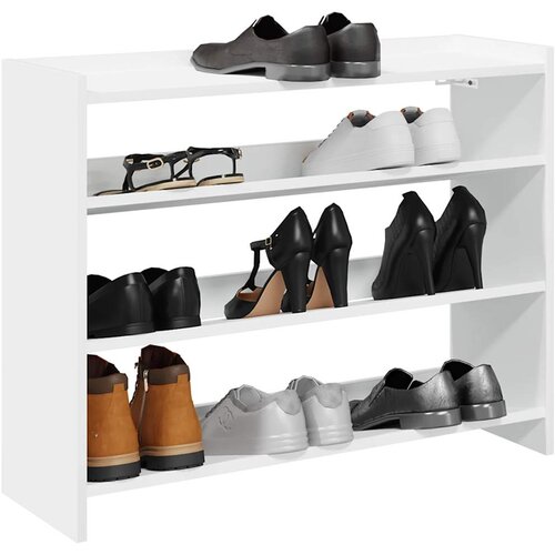 vidaXL Stalak za cipele bijeli 80x25x62 cm od konstruiranog drva Cijene