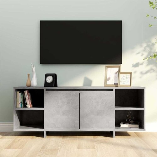 TV ormarić siva boja betona 130 x 35 x 50 cm od iverice Cijene