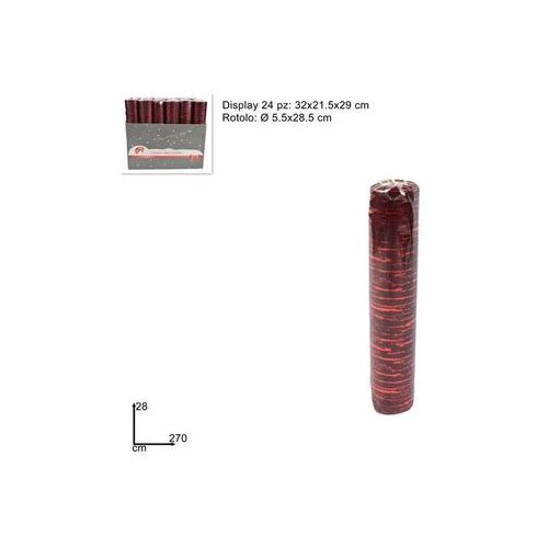 Dekorativna TKANINA VELUR 28*270CM CRVENA MN002003 Cijene