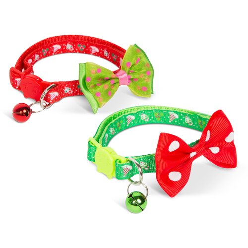 Family Christmas Božična ovratnica za muce 2 vrsti Slike