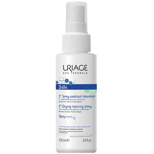 Uriage Bébé 1st Cu-Zn+ Spray pršilo proti draženju 100 ml Cene