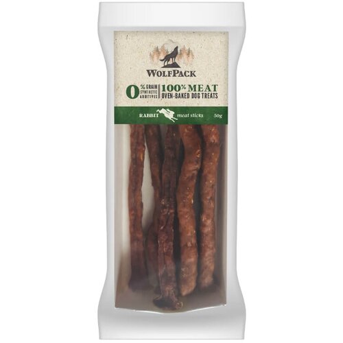 WolfPack meat sticks - kunec - 50 g Cene