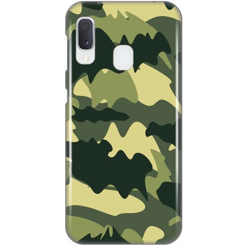 Teracell silikonska maska za Samsung A202F Galaxy A20e Army Print Skin maslinasta Cene