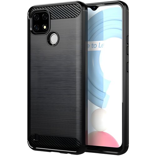 IZMAEL.eu Ohišje Carbon Shield TPU za Realme C21 - Črna Cene