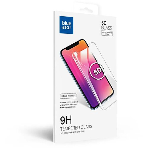 Blue Star 5D kaljeno steklo - za Honor Magic5 Lite - črno Cene