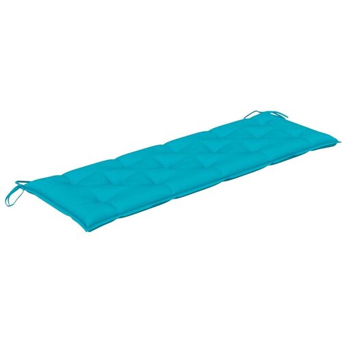  Jastuk za vrtnu klupu tirkizni 150 x 50 x 7 cm tkanina Oxford Slike