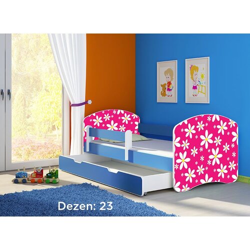 ACMA dečiji krevet ii 180x80 f + dušek 6 cm BLUE23 Cene