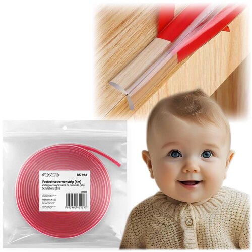 Ricokids RK-988 3m Corner Safety Tape for Baby Proofing and Furniture Protection, (21740517) Cene