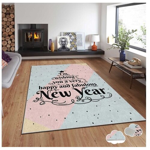 Conceptum Hypnose tepih s novogodi&scaron;njim motivima Asr-Crpt-61, Pravougaoni, 100 x 180 cm, &Scaron;areni Cijene