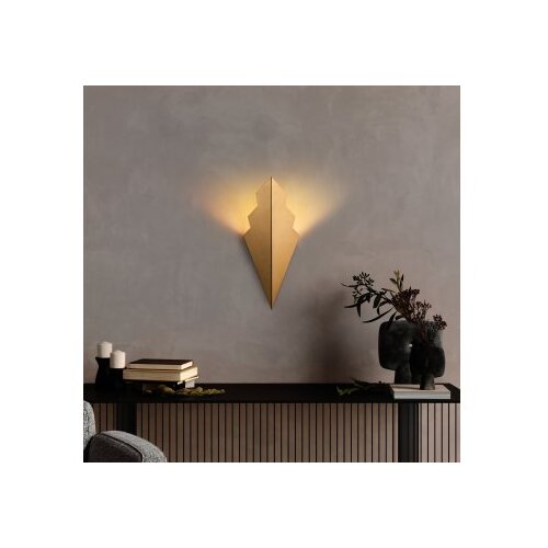 Opviq vall lamp zidna lampa u zlatnoj boji arrow 15171 Slike