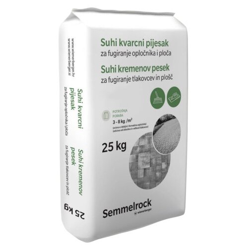 SEMMERLOCK Pijesak kvarcni 0,1-1,0mm 25kg sivi Murexin 61811936 Cijene