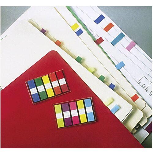  ZASTAVICA 11,9X43,2MM 5BOJAX20L POST-IT 3M.683-5CB BLISTER Slike