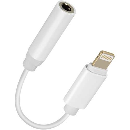 AVIZAR Avdio adapter iPhone Lightning mo&amp;scaron;ki na Jack 3,5 mm ženski Bela, (20630961) Slike