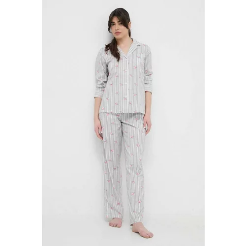 Polo Ralph Lauren Pidžama za žene, boja: bež