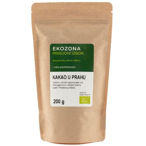 EKOZONA Kakao u prahu 200G Zip Cene