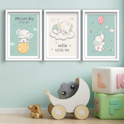Wallity slika 3P3853BCT-001, 3 dela, 53 x 118 cm Slike