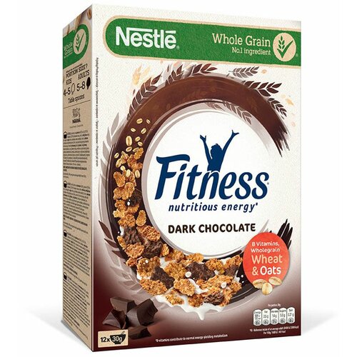 Nestle fitness pahuljice & dark choco 375G Slike
