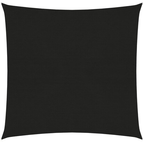 vidaXL Senčno jadro 160 g/m² črno 3x3 m HDPE, (20729255) Cene