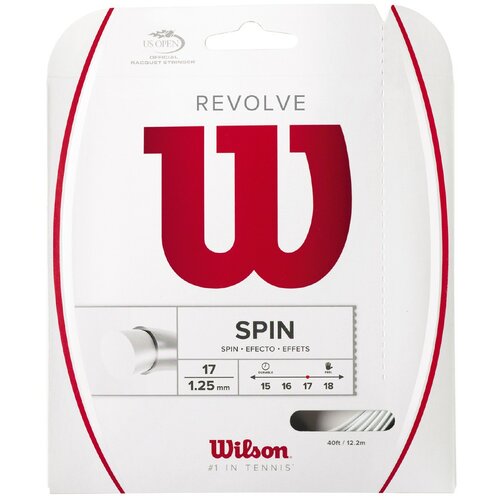 Wilson Revolve White 12.2m žica za tenis WRZ946600 Slike