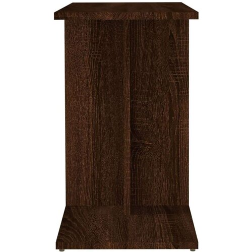  Bočni stolić boja smeđeg hrasta 50x30x50 cm konstruirano drvo Slike