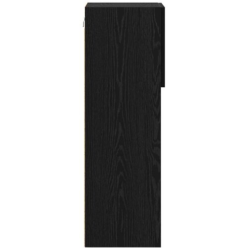  Zidni TV ormari Zidne 2 pcs Crni hrast 30,5 x 30 x 90 cm Slike