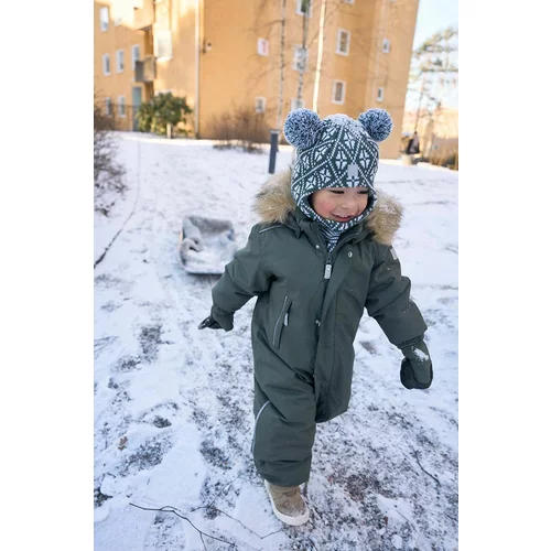 Reima Otroški zimski kombinezon Gotland zelena barva