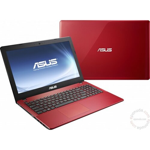 Asus X550CA-XX166 Core i3-3217U 2-Core 1.8GHz 4GB 750GB crveni laptop Slike