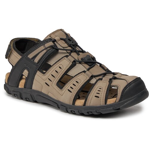 Geox UOMO SANDAL STRADA Bež Cene