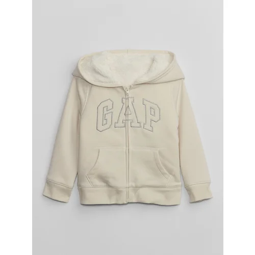 GAP Children's insulated sweatshirt with logo - Girls