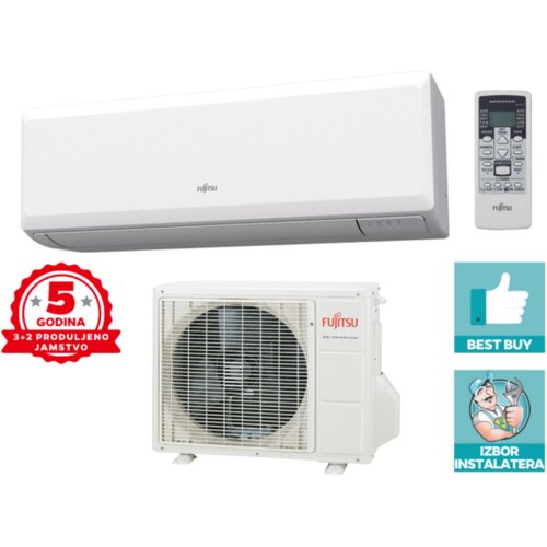 Fujitsu Standard Eco Inverter klima uređaj 2,5kW ASYG09KPCA/AOYG09KPCA Cene