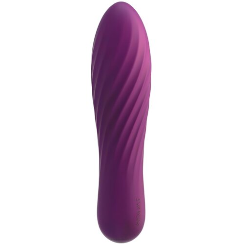 Svakom Tulip - mini vibrator s polnilno baterijo (vijolična) Cene