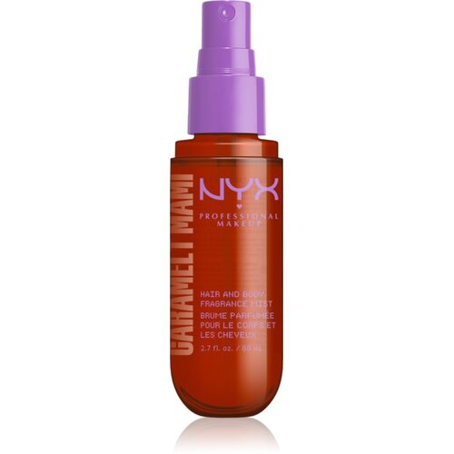 NYX Professional Makeup Fat Oil Body Spray mirisna maglica za kosu i tijelo s mirisom Caramelt Mami 80 ml Cijene