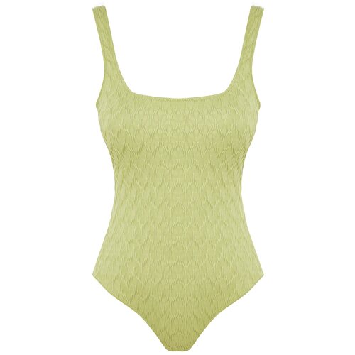 Trendyol Swimsuit - Green - Textured Slike