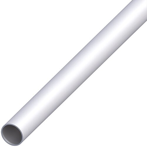 KANTOFLEX Okrogla cev Kantoflex (&amp;Oslash; x D: 25 mm x 2.000 mm, aluminij, srebrna, eloksirana) Slike