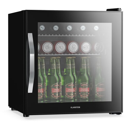 Klarstein Hladnjak za pića Beersafe s vratima od zrcalnog stakla | 44 x 48 cm | Unutarnje LED osvjetljenje Cijene