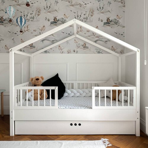 BELLAMY Dream Nest krevet kućica 160x80 cm, snow Slike