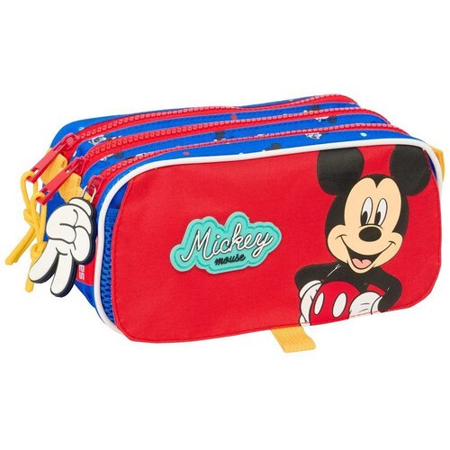 Mickey &amp;amp; Minnie Pernica Mickey Mouse Good Day trostruka, 11 x 23 x 10 cm Slike