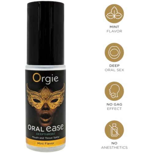 Orgie Oral Ease - oralni anestetik sprej - mentol (15ml) Slike