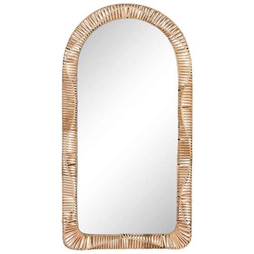  Zidno ogledalo Home ESPRIT Prirodno Tropsko 61 5 x 7 x 117 cm Cijene