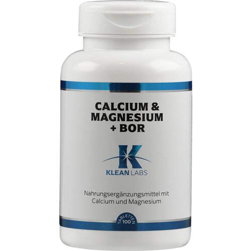 KLEAN LABS Kalcij in magnezij + bor - 100 tabl. Cene