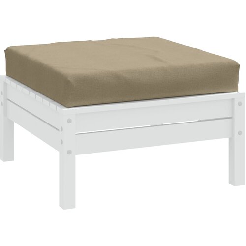VidaXL Jastuk za palete pro&amp;scaron;arani smeđesiva 60 x 60 x 10 cm od tkanine Slike